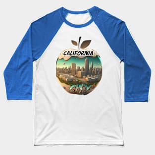 California City Of United States Baseball T-Shirt